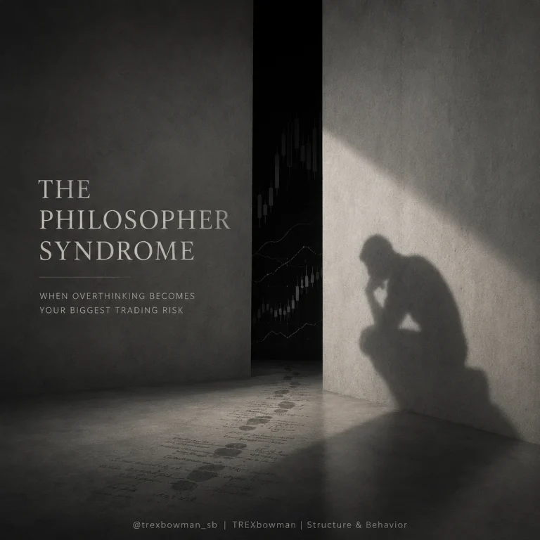 Philosopher Syndrome // When Knowing Replaces Trading