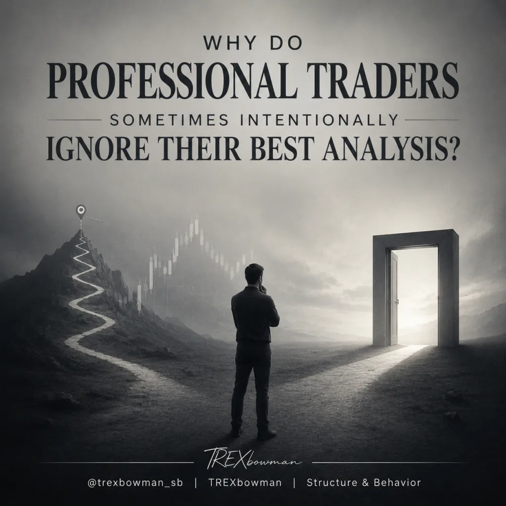 Why professional traders ignore their own analysis and trading psychology